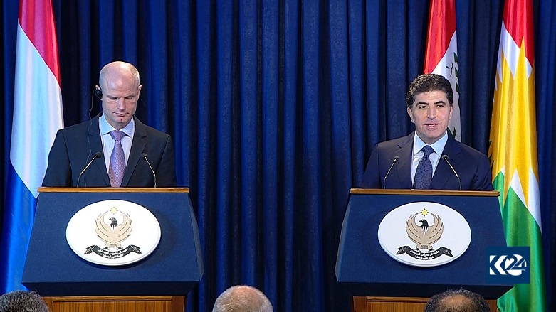 وزیر خارجه هلند بر ادامە حمایت کشورش از اقلیم کردستان تأکید کرد